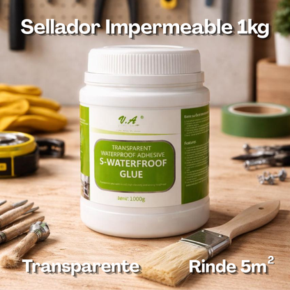 Sellador Impermeabilizante Anti Humedad - Pote de 1kg