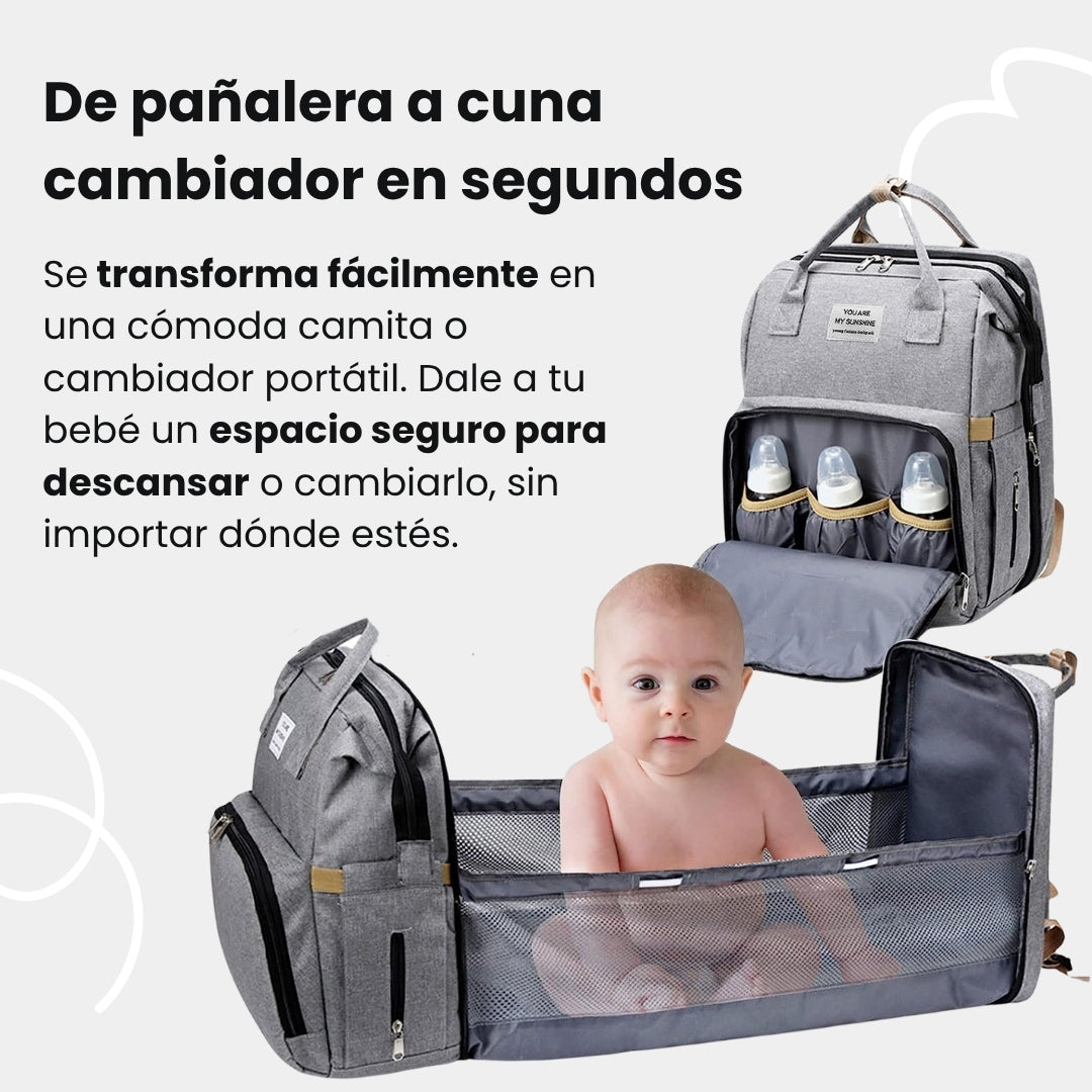 BebéPack™ ⭐ - Mochila Pañalera Multiuso para tu bebé