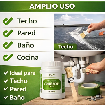 Sellador Impermeabilizante Anti Humedad - Pote de 1kg