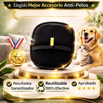 Guante QuitaPelos™ Mascotas - Pelos, pelitos y pelusas