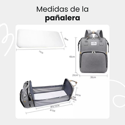 BebéPack™ ⭐ - Mochila Pañalera Multiuso para tu bebé