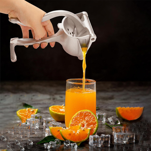 Exprimidor Manual de Aluminio - Especial Para Diferentes Frutas
