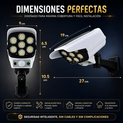 ProLed™ Foco Solar Tipo Cámara - Pack 3x1 (Oferta Limitada)