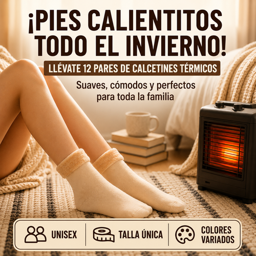 Calcetines Térmicos Ultra Abrigo™ Pack x12