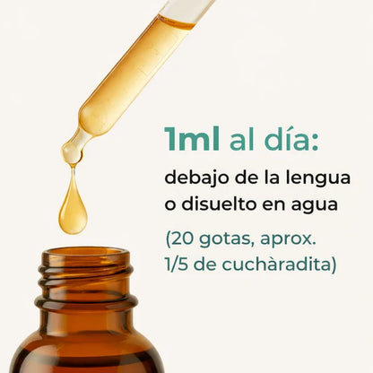 Drenaje Linfático Natural™ Frasco 60 ml - Fórmula en gotas para reducir la retención de líquidos