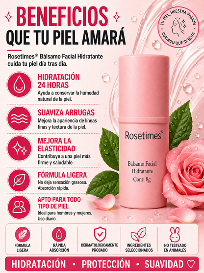 ROSETIMES™ - BÁLSAMO FACIAL HIDRATANTE ANTIEDAD