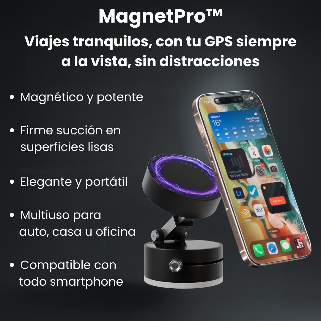 MagnetPro™- Soporte Magnético para Smartphones (2a unidad con 50% descuento)