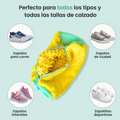 CleanStep™- Bolsa Protectora de Zapatillas y Lavadora